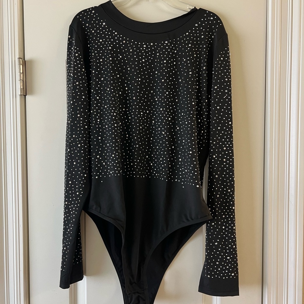Rhinestone bodysuit
